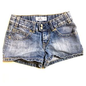 Girls Jean Shorts Size 10 Regular